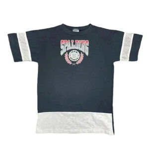 Vintage Kids Spalding Team Sports Short Sleeve T-Shirt Size YS (6/8)